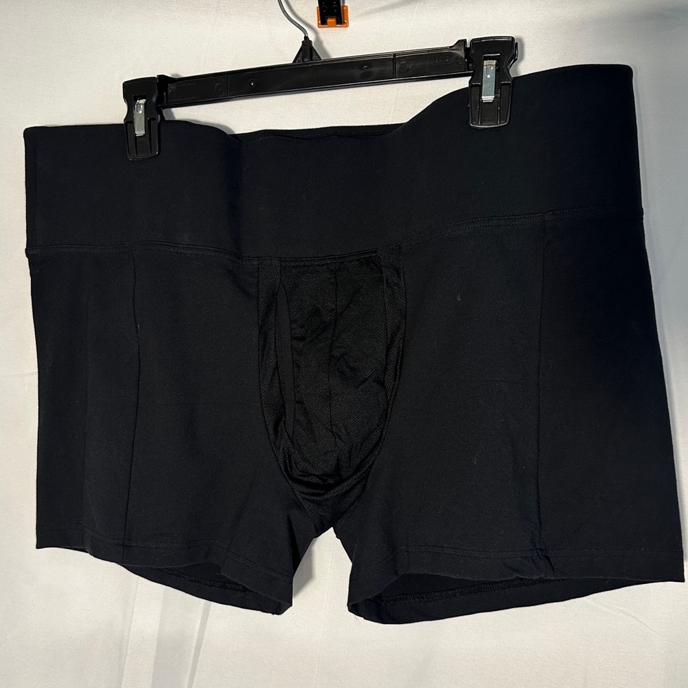 SPANX Men’s XXL Cotton Boxer Brief Underwear with Mesh Cooling, NWOT - Picture 1 of 5